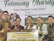 Fohoway International memenuhi tanggung jawab sosialnya dengan komitmen “Cinta Tanpa Batas dan Kebajikan”