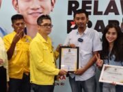 Relawan GOPro Terima Sertifikat dari Badan Pemenangan Presiden 2024 – 2029