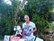 Berjuang Untuk Bertemu Buah Hatinya, Paul La Fontaine Gelar Aksi Di Depan Habitat Village Uluwatu