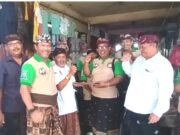 Sambangi Pedagang Pasar, Cara Unik Pengukuhan Pengurus DPC Papera Tabanan