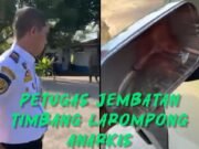 Viral! Petugas Jembatan Timbang Larompong Pecahkan Kaca Spion Mobil Pickup, Sopir: “Kalau Bisa, Diatur Baik-Baik”