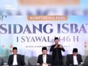 Pemerintah Tetapkan 1 Syawal 1446 H Jatuh pada Senin, 31 Maret 2025