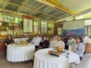 Aksi Sosial Klien Bapas Karangasem Bersih-Bersih Lingkungan di Pasraman Gurukula, Bangli