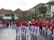 Dari Yel-Yel hingga Busana Nusantara, RSUP Prof. Ngoerah Semarakkan HUT RI ke-80