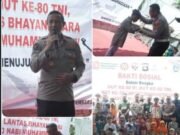 Peduli Sesama, Forward dan Aparat Gelar Baksos di Denpasar
