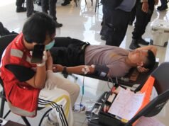 Hari Jadi Humas Polri ke-74, Polres Jembrana Adakan Donor Darah