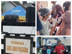 Akhir Tahun yang Bermakna, Warga Giri Land Perkuat Solidaritas Lewat Bakti Sosial