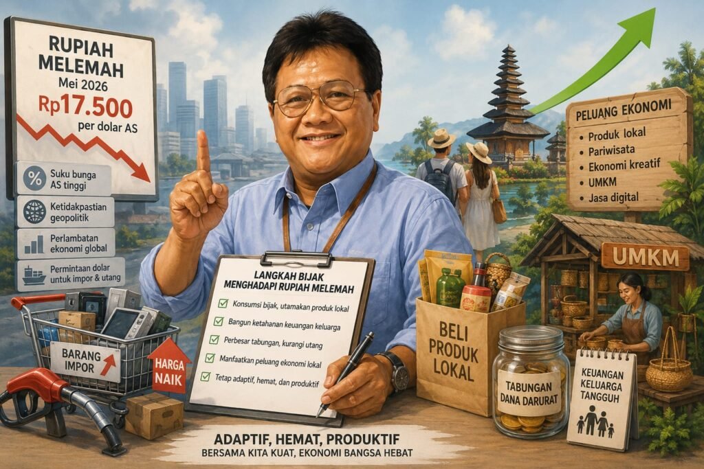 Rupiah Melemah, Apa yang Sebaiknya Dilakukan