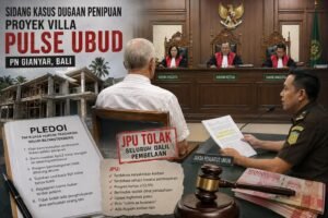 JPU Tolak Pledoi Valur Blomsterberg, Sebut Kasus Villa Pulse Ubud Bukan Sekadar Sengketa Bisnis