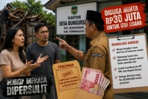 Diduga Persulit Izin Usaha, Oknum Kades di Purwakarta Dituding Minta Rp30 Juta