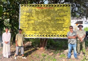 Dugaan Mafia Tanah di Ungasan Menguat, Warga Bentang Spanduk Tuntut Mantan Dewan Bertanggung Jawab