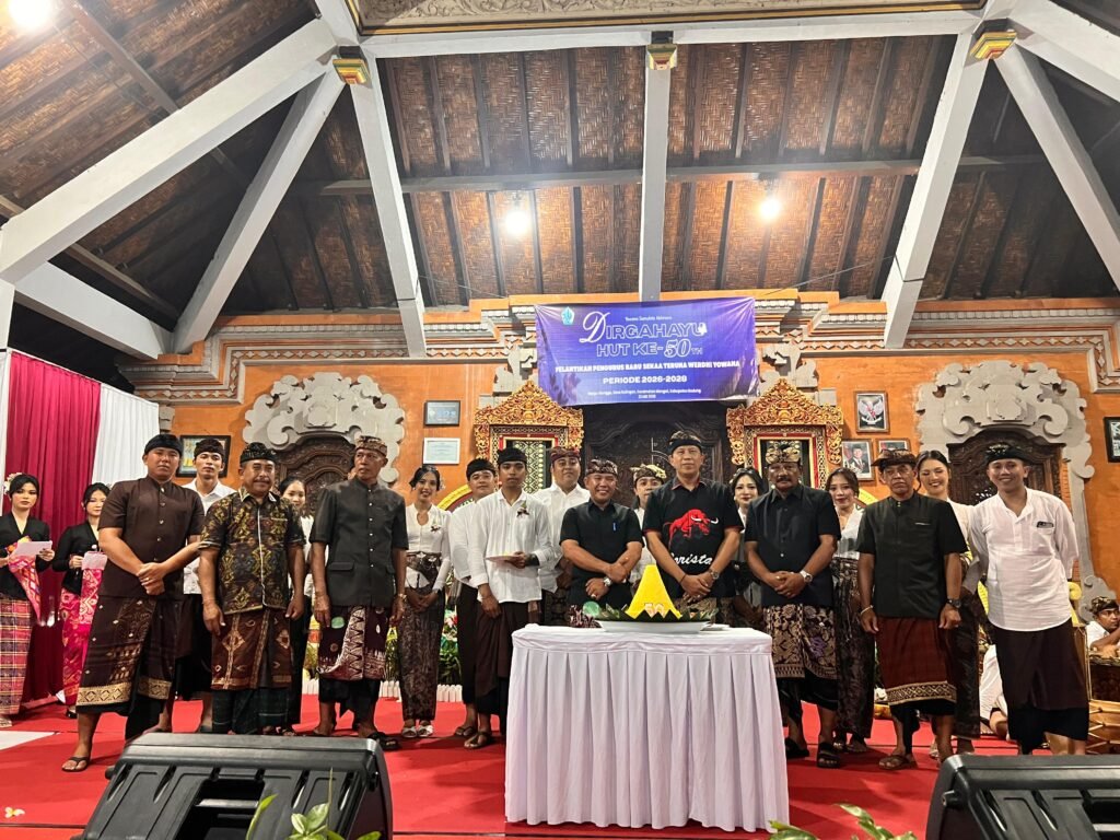 Rai Wirata Apresiasi Kiprah Pemuda pada HUT Emas ST Werdhi Yowana