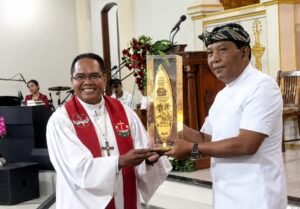 Anom Gumanti Hadiri HUT GKPB Philadelphia Legian, Tegaskan Komitmen Jaga Toleransi di Badung