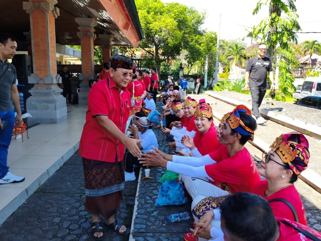 PDI Perjuangan Buleleng Dorong Lansia Tetap Bugar Lewat Lomba Senam Nangun Sad Kerthi