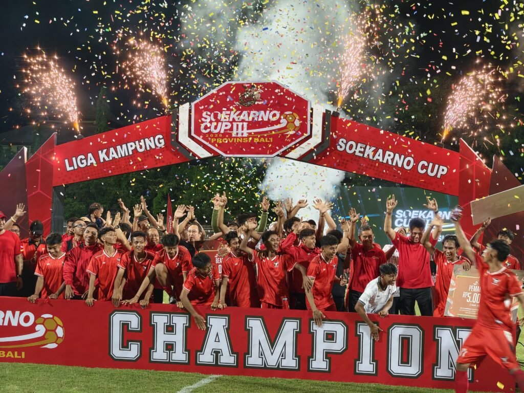 Banteng Denpasar Pertahankan Gelar Juara Soekarno Cup III Usai Taklukkan Banteng Badung 3-2