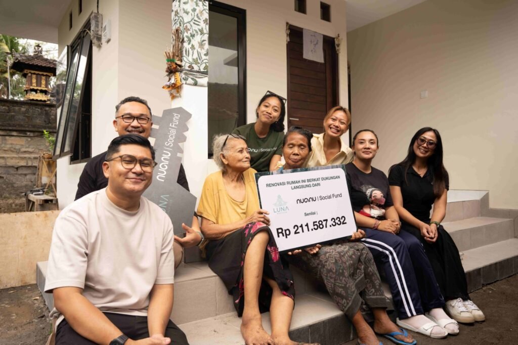 Nuanu Creative City Bangun Kembali Rumah Warga Tabanan, Wujud Nyata Komitmen Dampak Sosial bagi Komunitas
