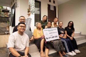 Nuanu Creative City Bangun Kembali Rumah Warga Tabanan, Wujud Nyata Komitmen Dampak Sosial bagi Komunitas