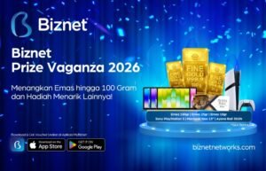 Biznet Prize Vaganza Juni 2026 Hadir Lebih Meriah, Grand Prize Emas hingga 100 Gram Menanti Pelanggan