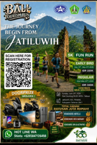 Bali Tourism Run 2026 Bidik 2.000 Peserta di Jatiluwih, Usung Semangat Road to 100 Years Bali Tourism