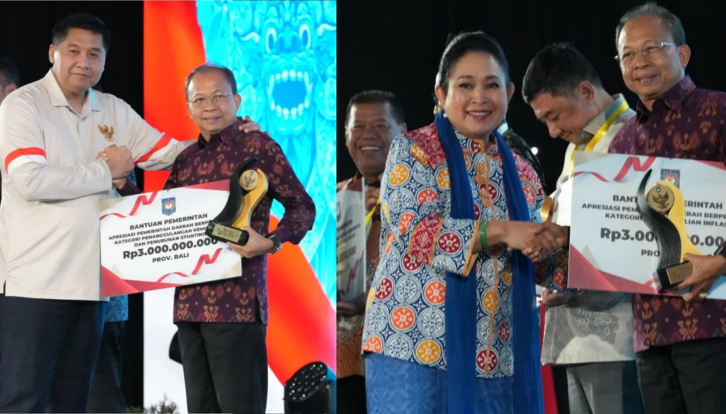 Pemprov Bali Jadi Jawara Regional Jawa-Bali, Sabet Dua Peringkat Pertama