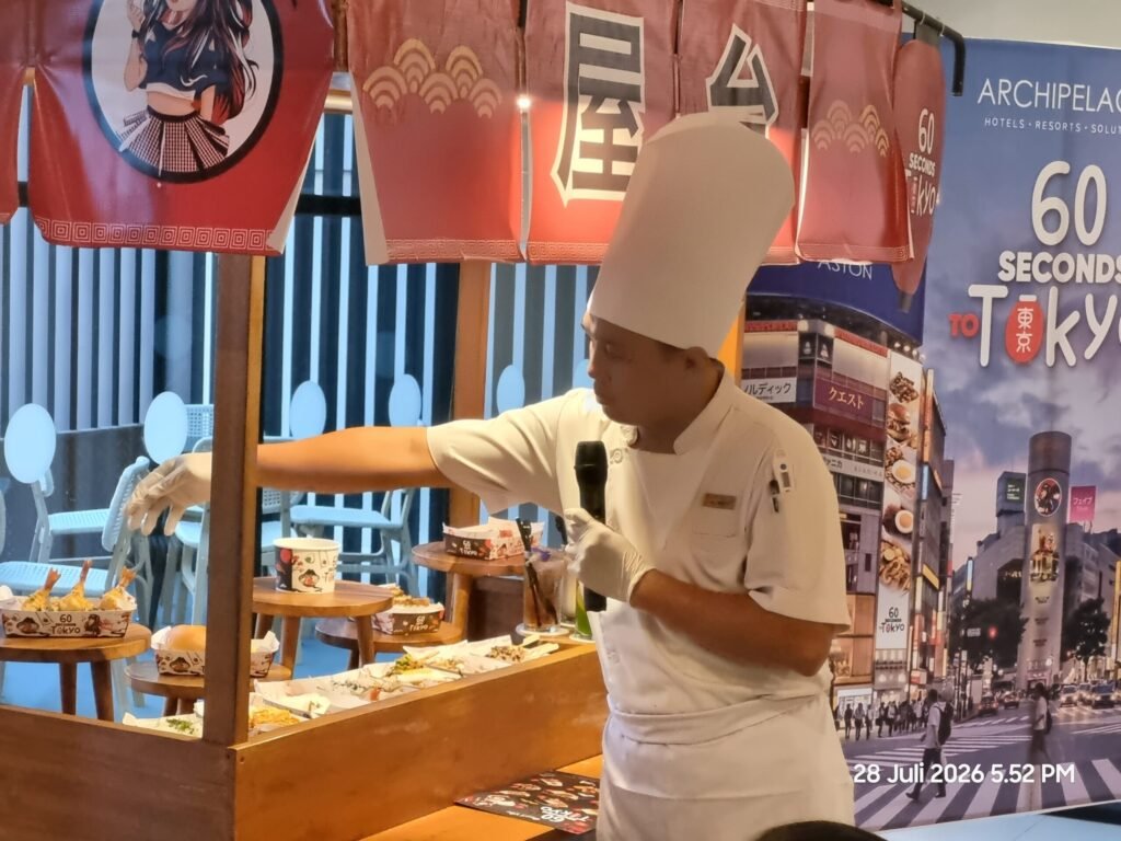Quest Vibe Dewi Sri Bali Ajak Penikmat Kuliner Jelajahi Cita Rasa Tokyo Lewat Program “60 Seconds to Tokyo”