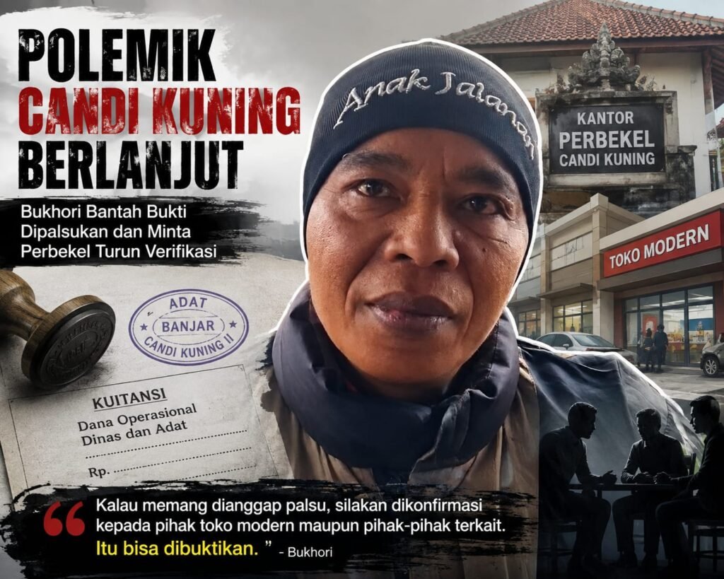 Polemik Candi Kuning Berlanjut, Bukhori Bantah Bukti Dipalsukan dan Minta Perbekel Turun Verifikasi