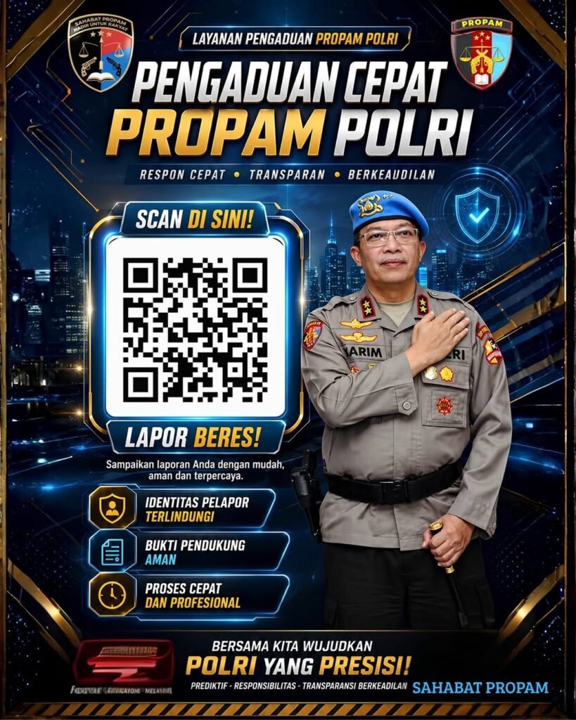 Media Mitra Polri dan Sahabat Propam Gencarkan Sosialisasi Pengaduan Cepat Demi Polri Presisi