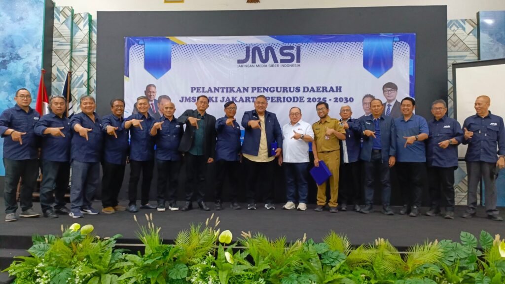 Pengurus JMSI DKI Jakarta Resmi Dilantik, Teguh Santosa Tekankan Organisasi Solid dan Pers Berkualitas