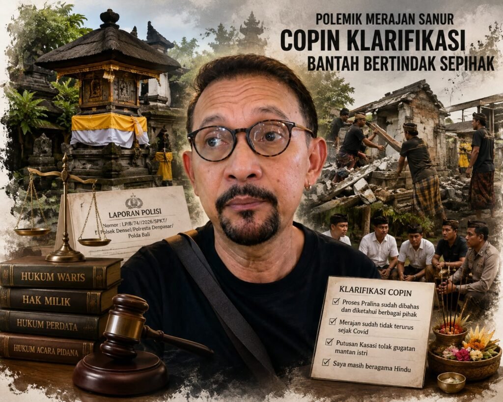 Copin Klarifikasi Polemik Pembongkaran Merajan di Sanur, Bantah Bertindak Sepihak dan Tegaskan Masih Beragama Hindu