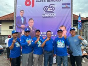 Demokrat Badung Turun ke Rakyat, Ribuan Warga Padati Jalan Sehat dan Lomba Rakyat