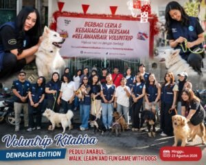 Voluntrip Kitabisa Dorong Kesadaran Pecinta Anjing, Dari Perawatan Anabul hingga Pencegahan Rabies