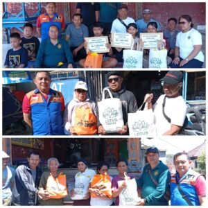 PYP Group, Lotus Peduli dan Semeton MSP Bersinergi Bantu Anak Yatim dan Lansia di Angansari