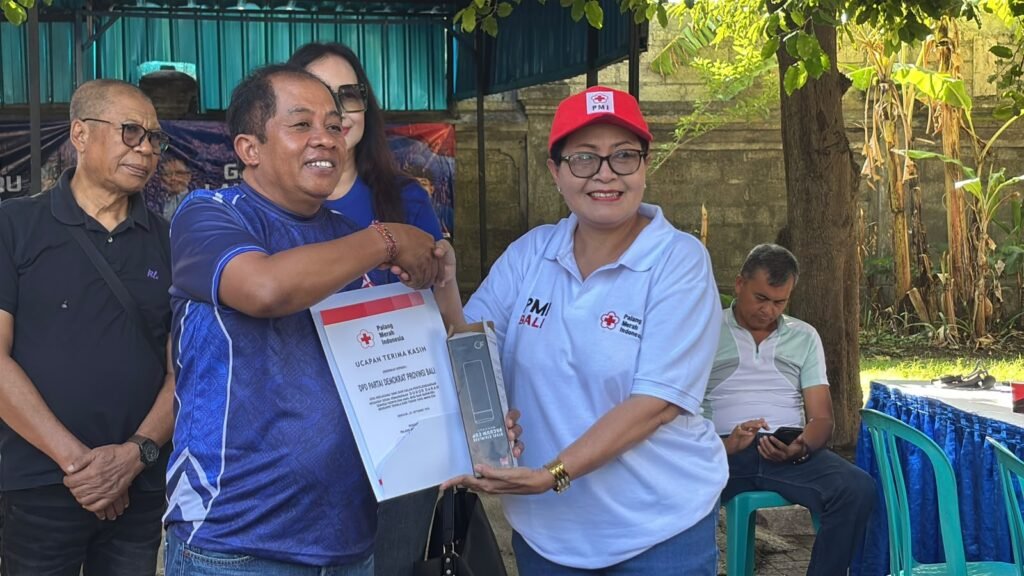 HUT ke-25 Demokrat, DPD Bali Ajak Masyarakat Donor Darah dan Bantu Sesama