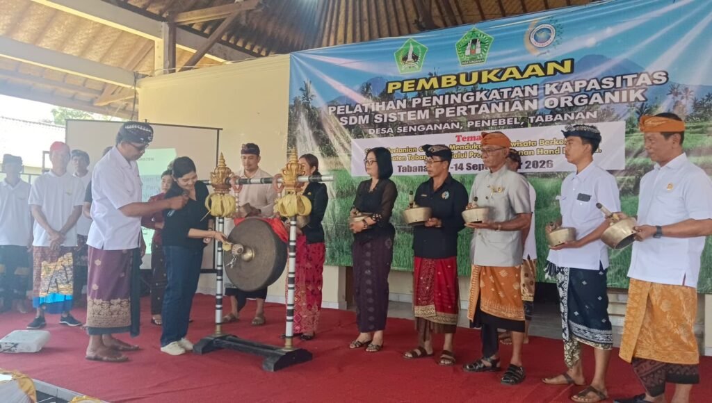 Pertanian Organik Digenjot di Senganan Tabanan, Didukung Program Yunnan Hand in Hand