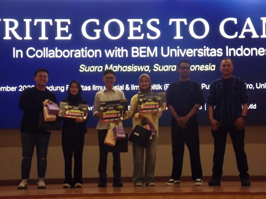 Owrite Goes to Campus Hadir di UI, Buka Ruang Mahasiswa Suarakan Isu Ekonomi dan Kreativitas