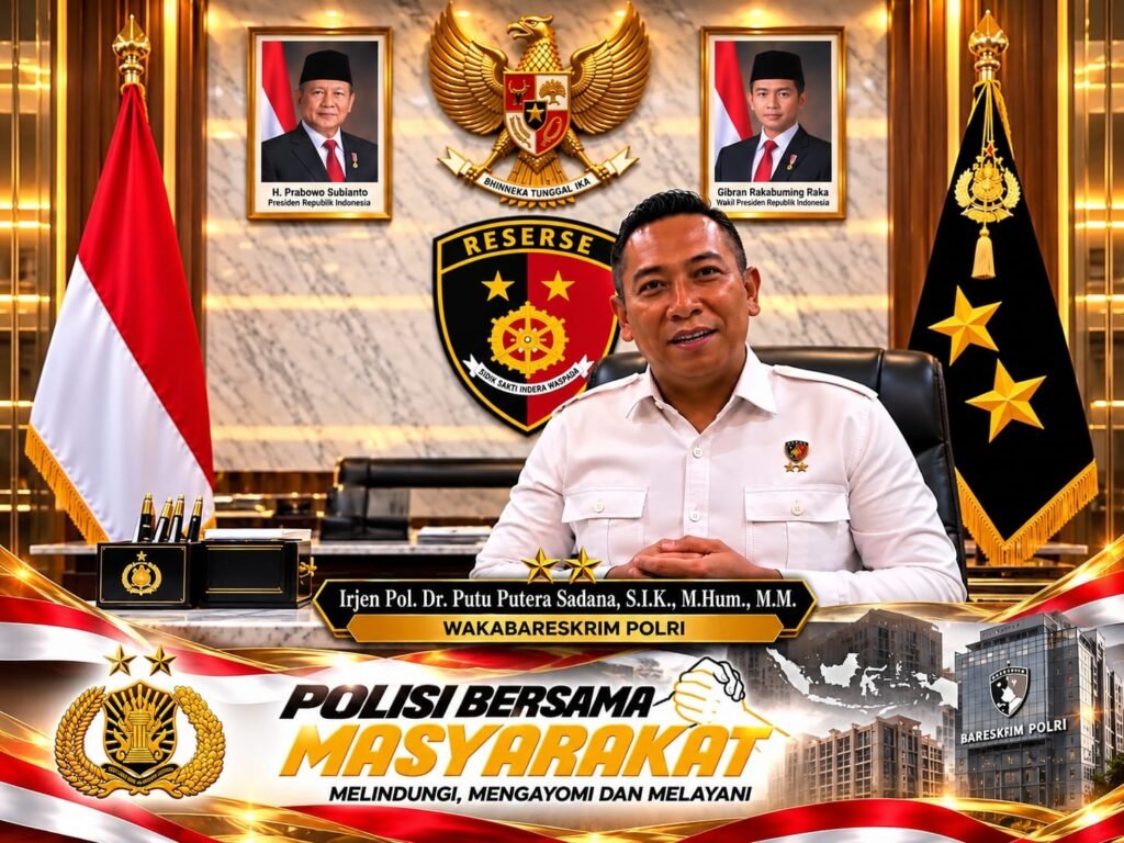 Ruang Kerja Baru, Semangat Baru Wakabareskrim Irjen Putu Putera Sadana