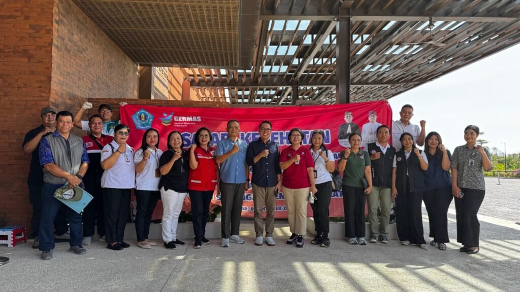 Hari Kesehatan Nasional ke-62, BTID dan Dinkes Denpasar Gelar Cek Kesehatan Gratis di Sira Village