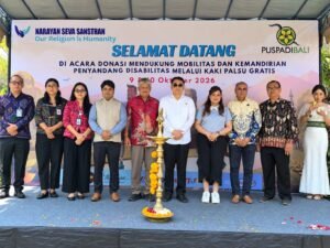 Bali-India Bersinergi, 150 Kaki Palsu Gratis Disiapkan untuk Penyandang Disabilitas
