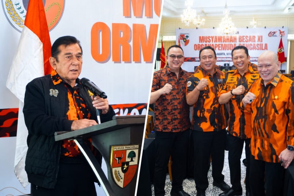 Japto Kembali Pimpin Pemuda Pancasila, Gung Cok Hadiri Mubes XI di Jakarta