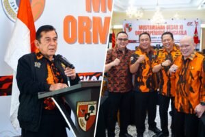 Japto Kembali Pimpin Pemuda Pancasila, Gung Cok Hadiri Mubes XI di Jakarta