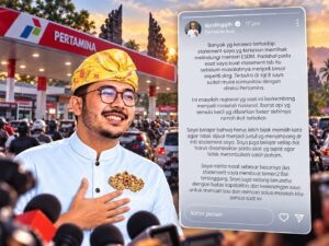 Ajus Linggih Minta Maaf soal Polemik BBM Bali, Akui Perlu Lebih Bijak Berstatemen
