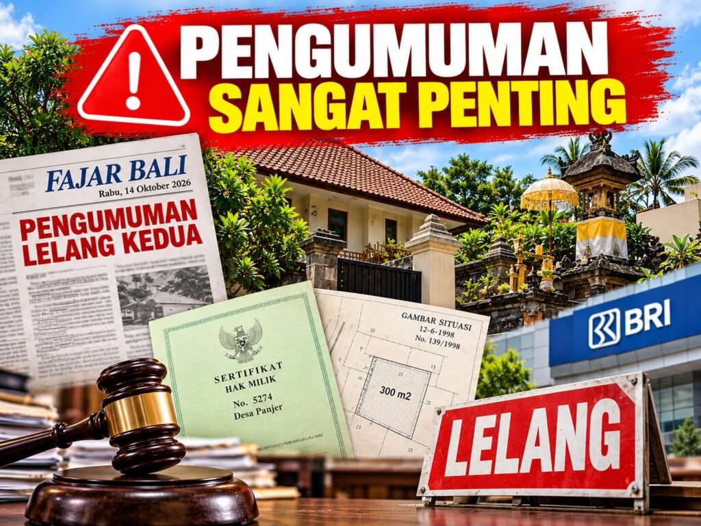 PENGUMUMAN SANGAT PENTING