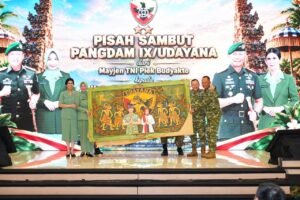 Estafet Kepemimpinan Kodam IX/Udayana Berlanjut, Mayjen TNI Made Putra Widiastawa Resmi Disambut